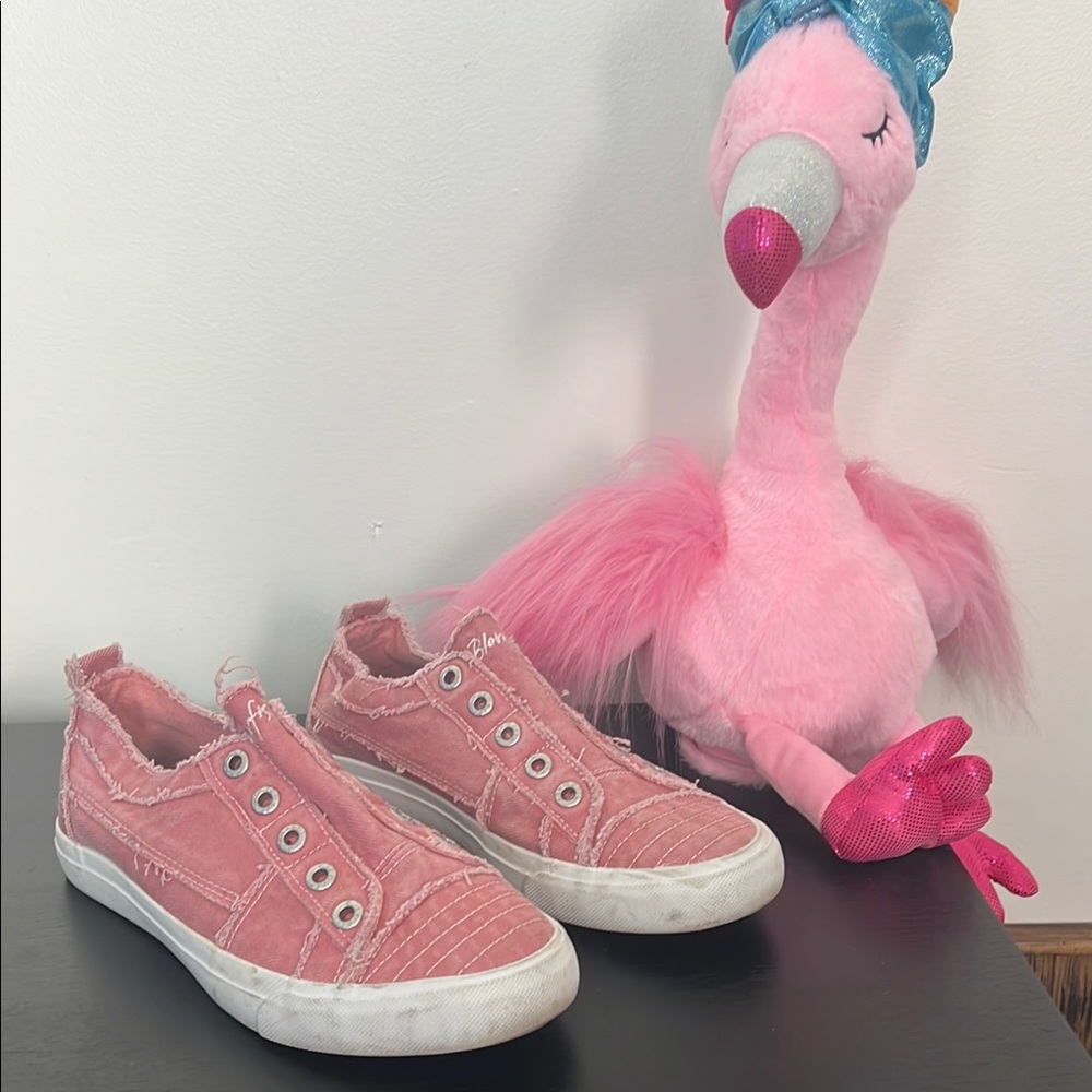 Blowfish Dusty Pink Slip-On Sneakers